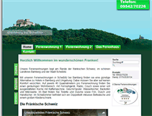 Tablet Screenshot of ferienwohnungen-schesslitz.de